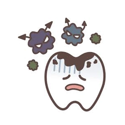 虫歯菌のイメージ