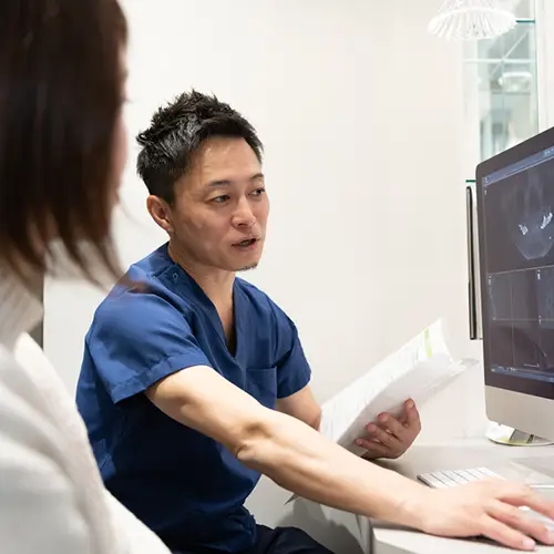 歯医者のカウンセリング