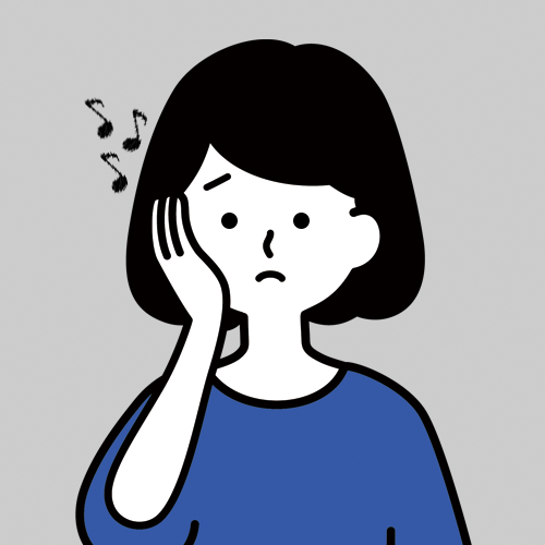 顎の音が気になる女性