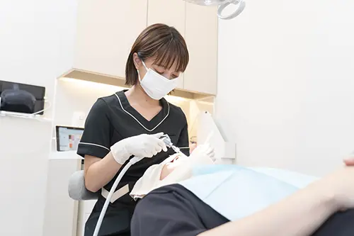 歯科衛生士による歯のメインテナンス